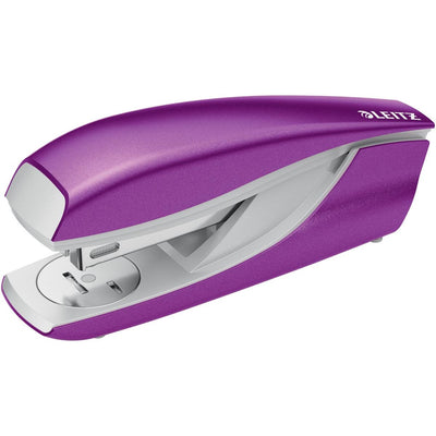 Leitz -  NeXXt WOW 5502 nietmachine, paars metallic, op blister