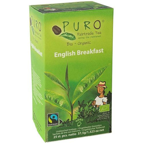 Puro - Bio-Tee English Breakfast, Fair Trade, Beutelpackung