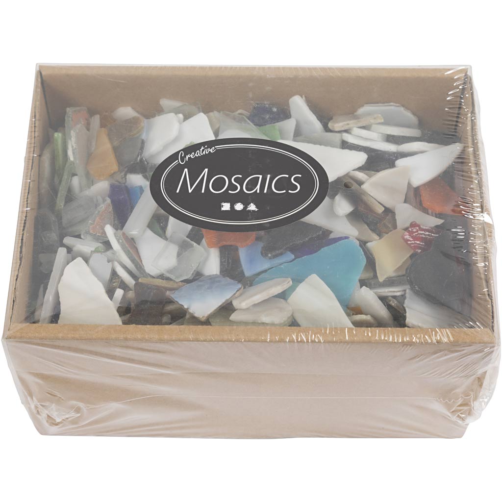 Creotime - Mosaic Creativ Company format 8-20mm épaisseur 2-3mm 2kg assortis
