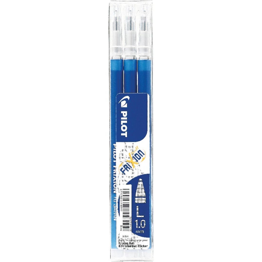 Pilot -  balpenvulling FriXion Ball/Clicker, blauw, etui van 3 stuks