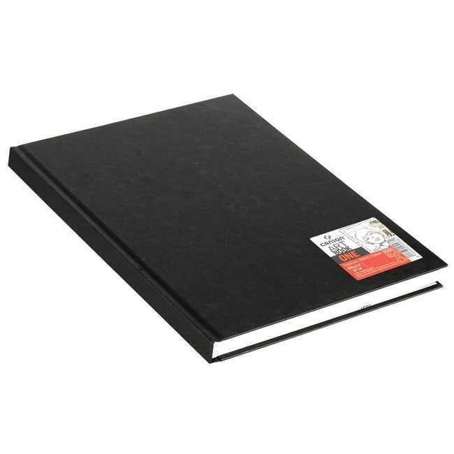 Canson - Sketchbook Art Book One couverture rigide 98 feuilles 100gr 102x152mm blanc
