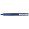 Pilot -  Super Grip G-4 4-kleurenbalpen, medium, klassieke inktkleuren, blauw lichaam