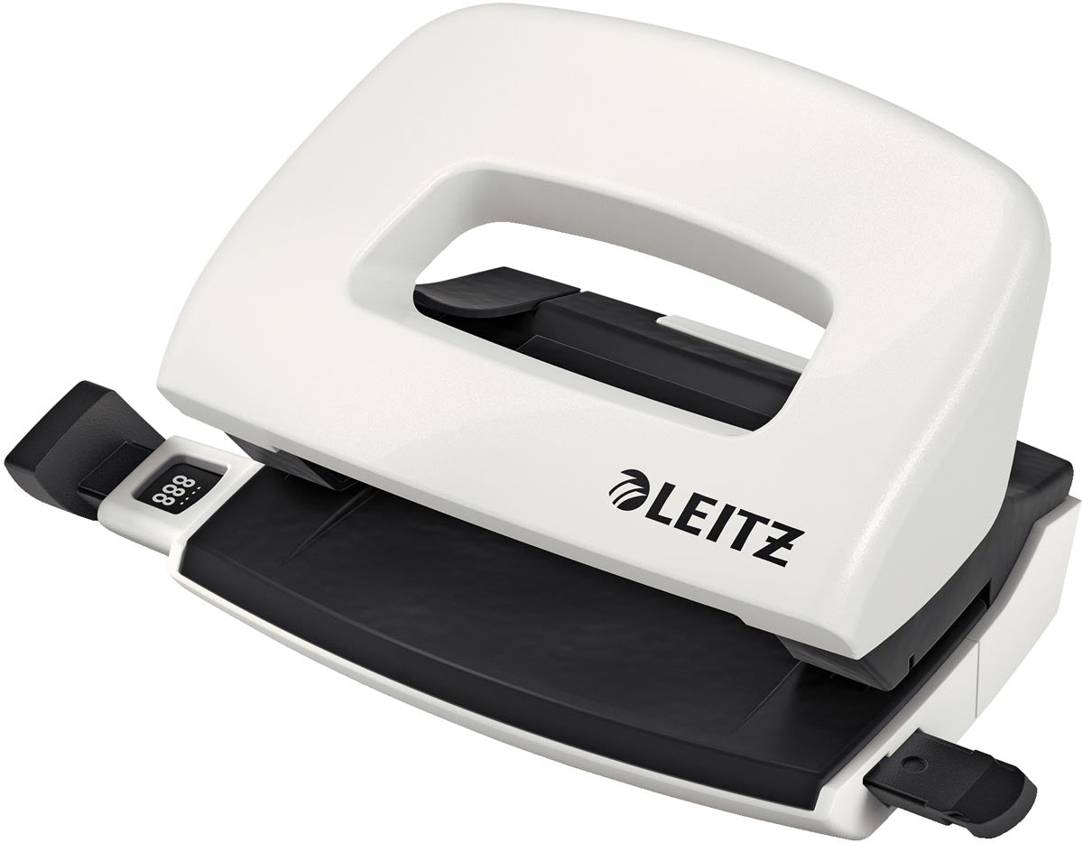 Leitz - NeXXt WOW Mini perforator, 10 blad, wit