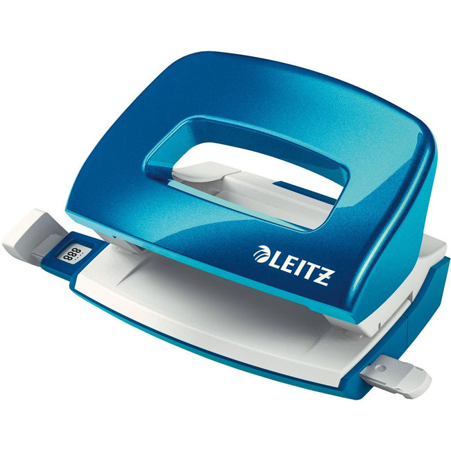 Leitz - NeXXt WOW Mini-Lochstanzer, 10 Blatt, blau