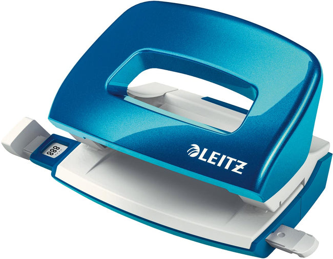 Leitz - Nexxt Wow Mini Perforator, 10 Blätter, blau