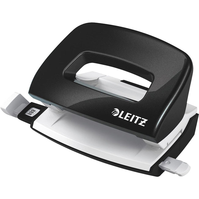 Leitz -  NeXXt WOW Mini perforator, 10 blad, zwart