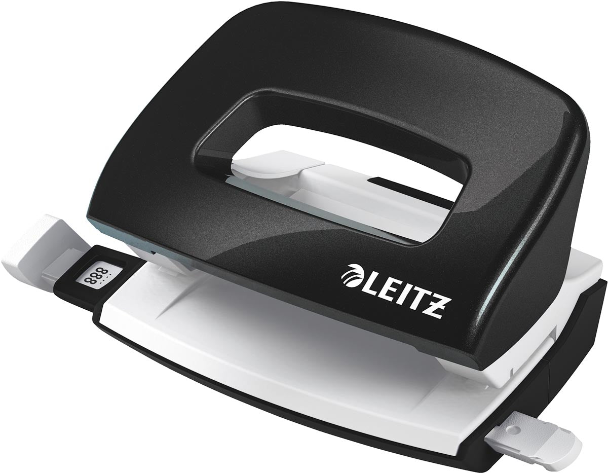 Leitz - Nexxt Wow Mini Perforator, 10 Blätter, schwarz