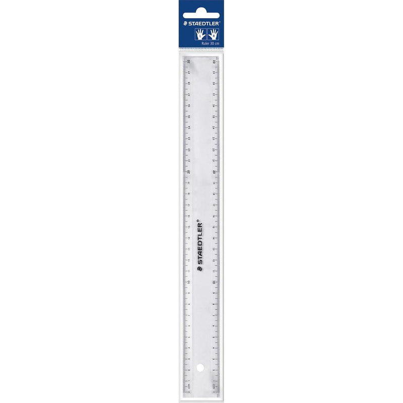 Staedtler - bâton de mesure transparent 30 cm