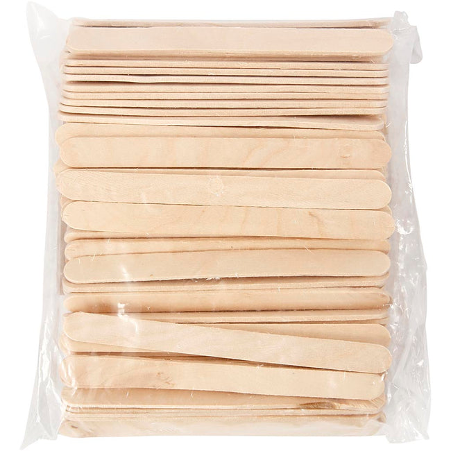 Creotime - Bâton Creativ Company 11,5x1cm bois de bouleau 200 pièces