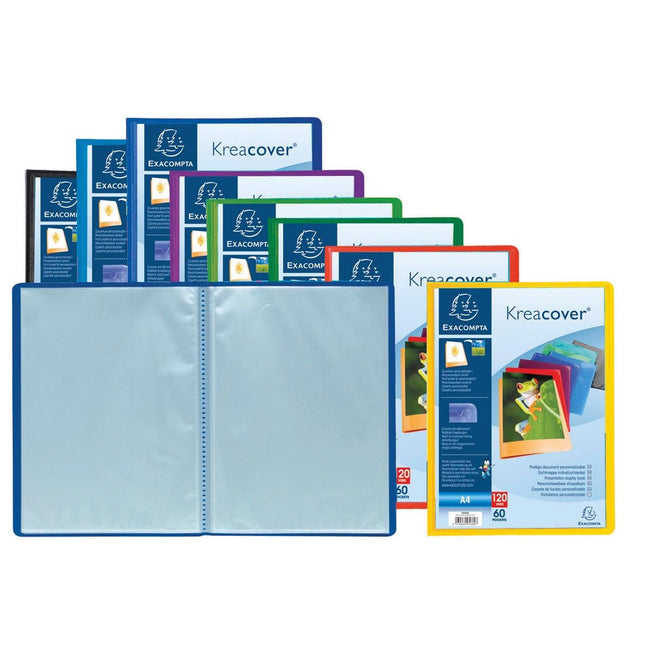 Exacompta - Kreacover album A4 60 sachets