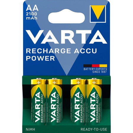 Varta - Batterie rechargeable 4xAA 2100mAh prête à l'emploi