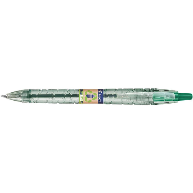 Pilot - Stylo à bille Ecoball B2P BeGreen, grand, vert