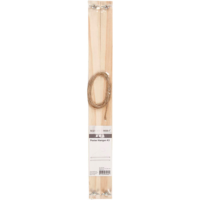 Creotime - Porte-affiche Creativ Company lxhxp 33,6x2x2,2cm bois