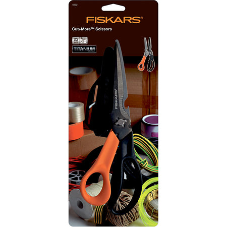 Fiskars - Ciseaux 230 mm Coupes et plus Multi-outils