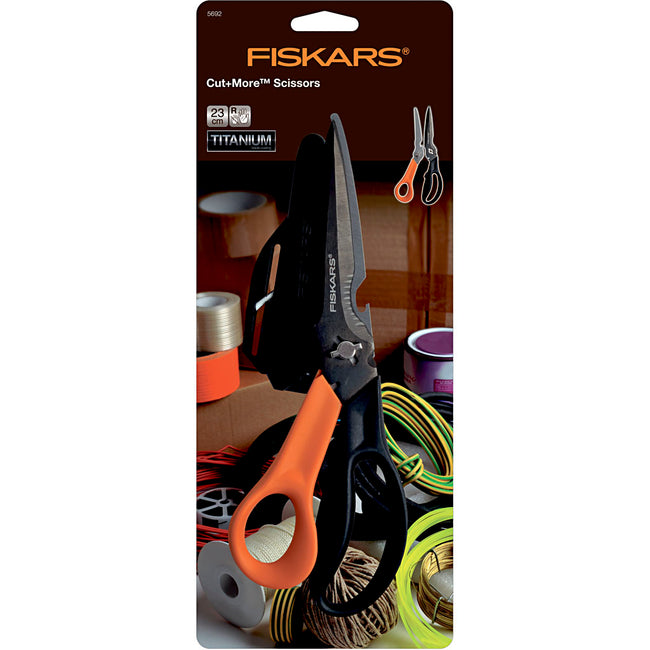Fiskars - Ciseaux 230 mm Coupes et plus Multi-outils