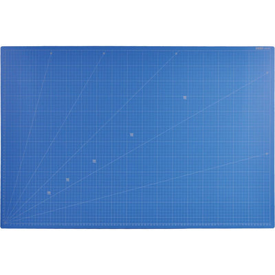 Desq - Tapis de découpe professionnel, 5 couches, bleu, ft 60 x 90 cm