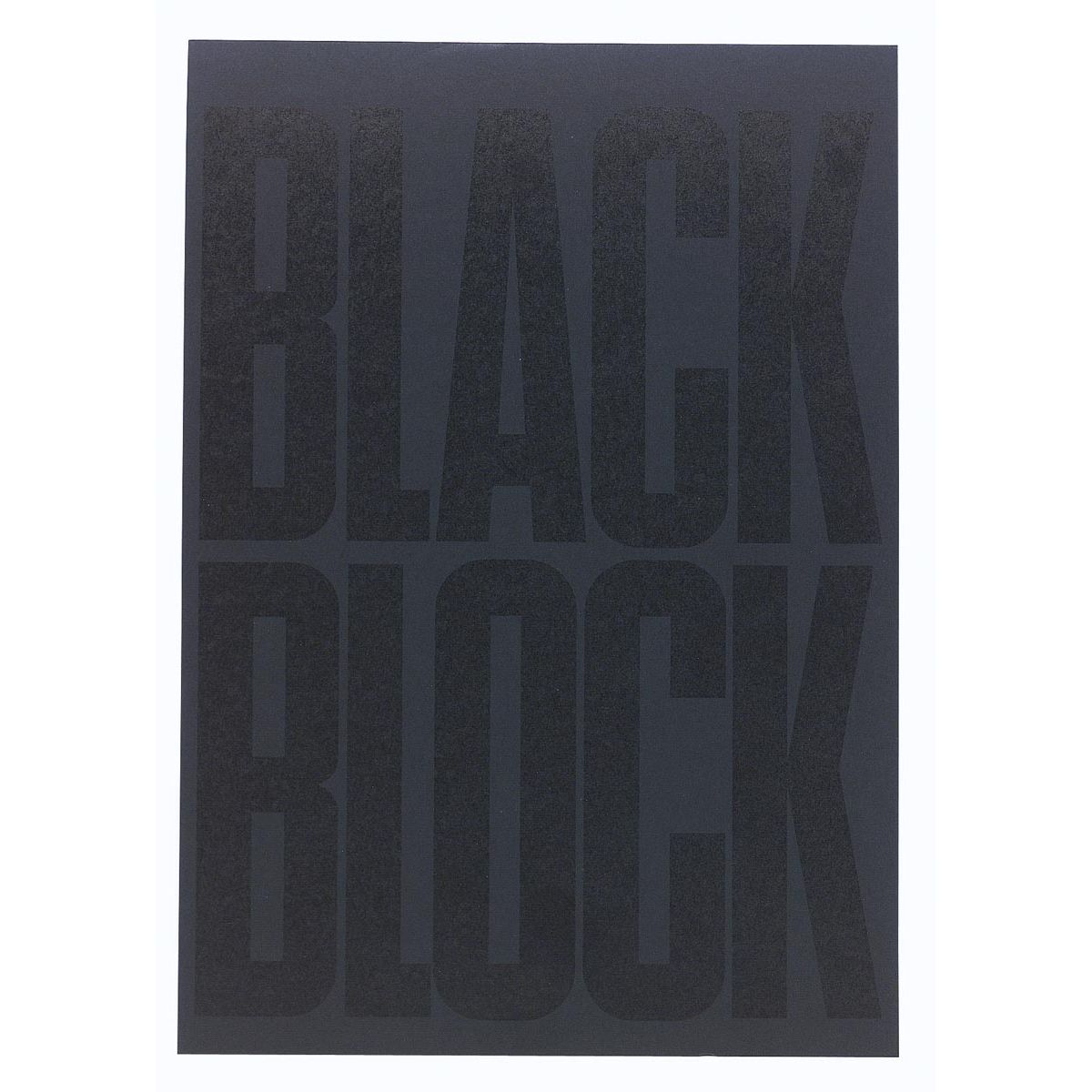 Exacompta -  notitieboeken, ft 29,7 x 21 cm, Black, geel papier, 70 vel, geruit Q5