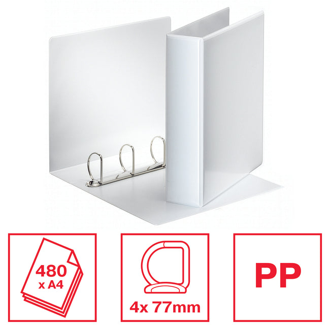 Esselte -  Panorama ringband A4 Wit