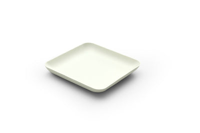 Bagastro - assiette carrée 120 x 120 x h15 mm retrait de 40 pièces