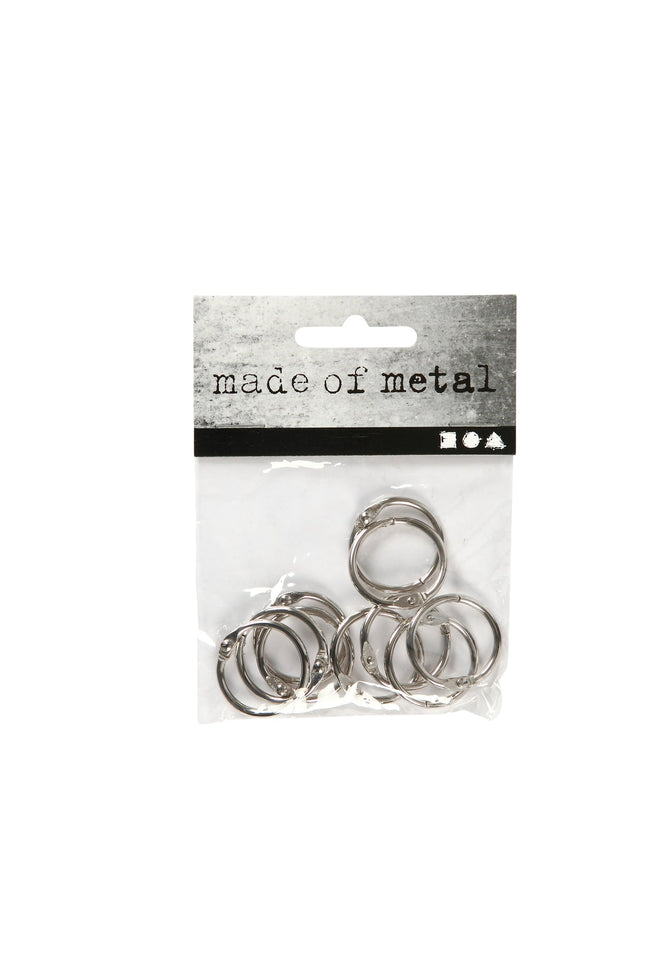 Creativ Company -  Boekbindersring  19mm zilver