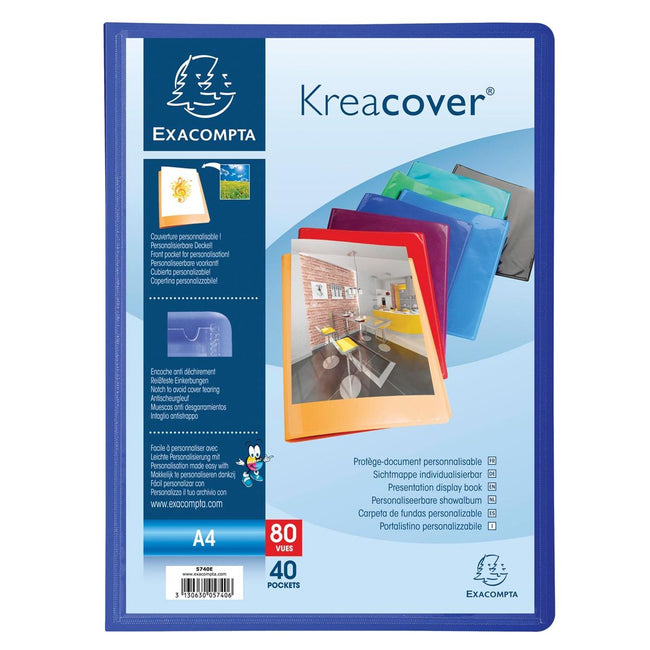 Exacompta - album Kreacover 40 sachets