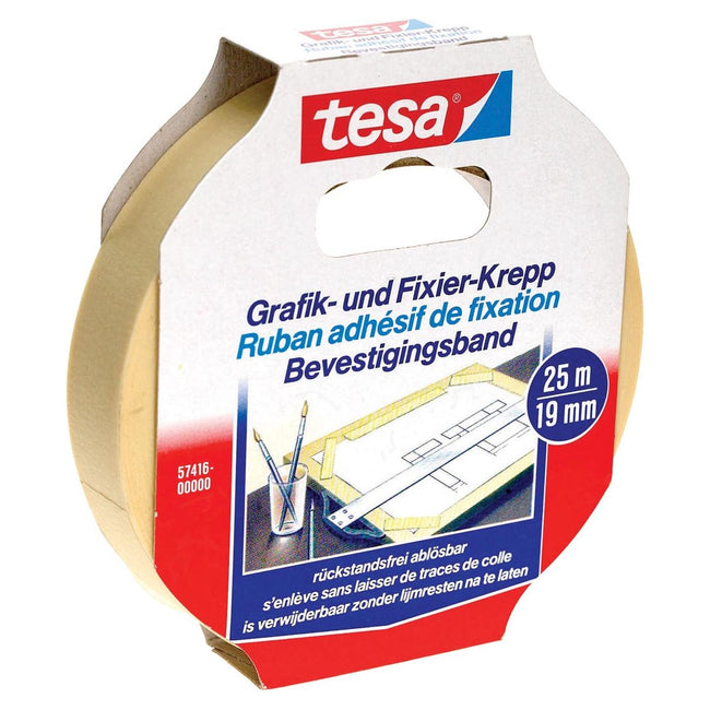 TESA - bande de confirmation de pack, ft 19 mm x 25 m