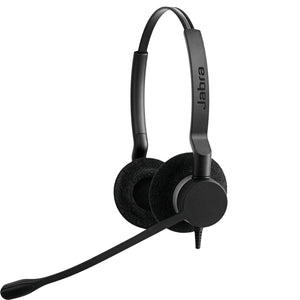 JABRA -   Biz 2300 Headset Bedraad Hoofdband Kantoor/callcenter Bluetooth Zwart