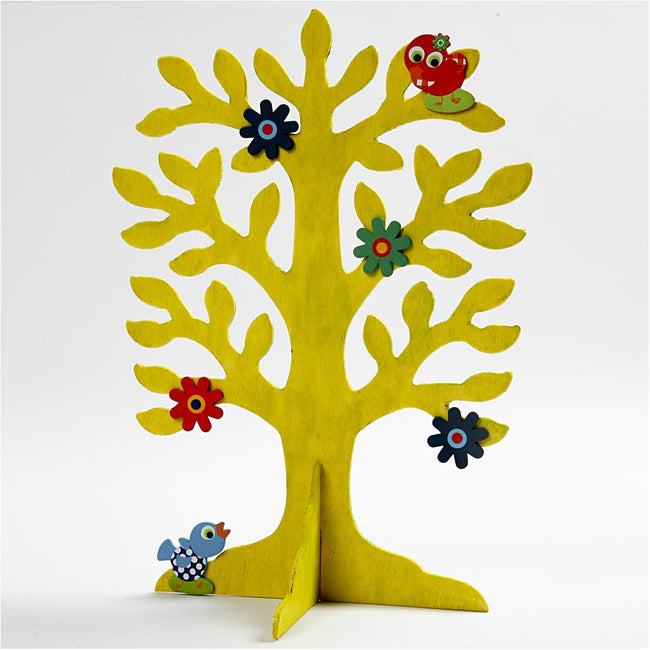 Creativ Company - Arbre 30x21,5cm bois | 10 pièces