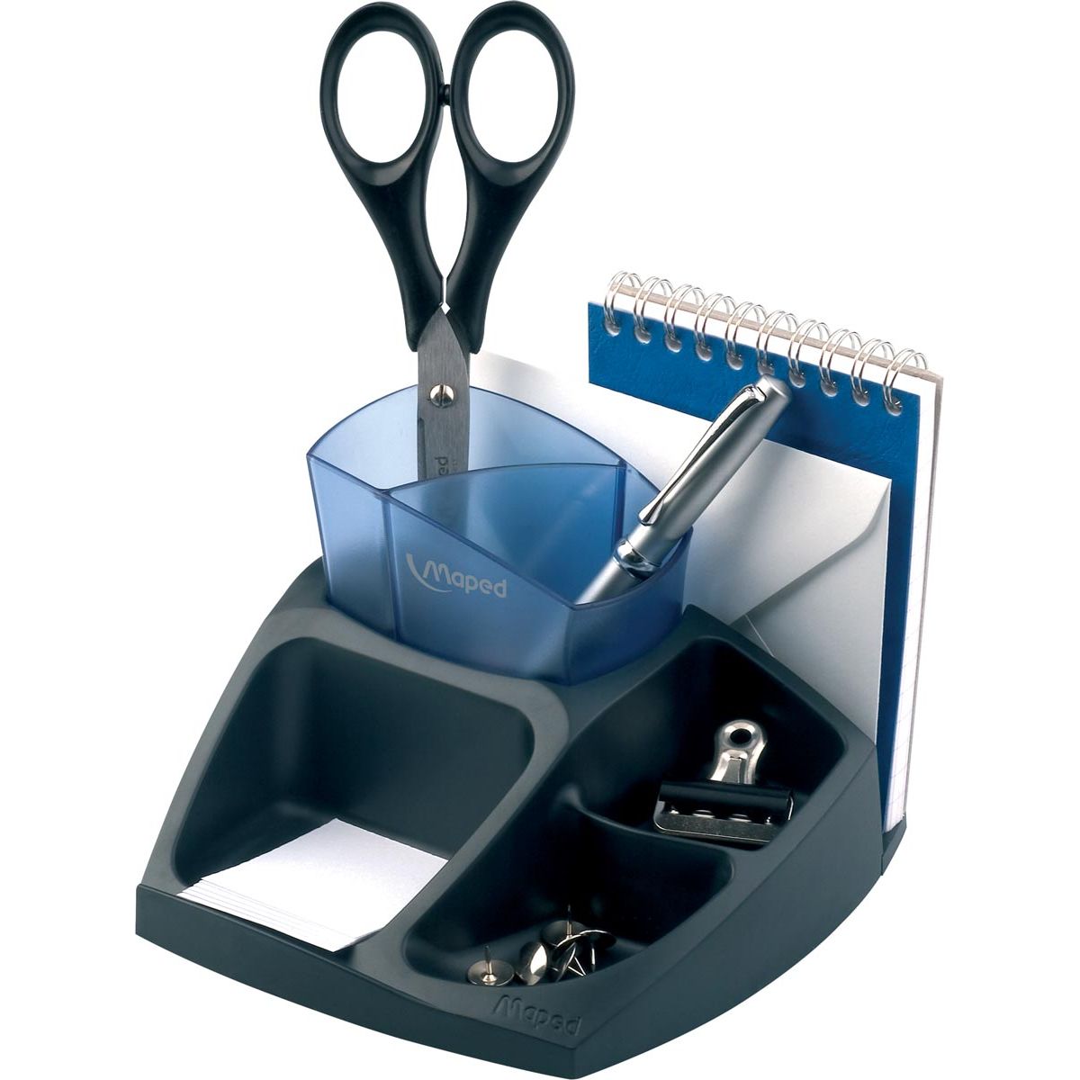 Maped Office -  bureau organizer Compact Essentials, 6 vakken, zwart/blauw