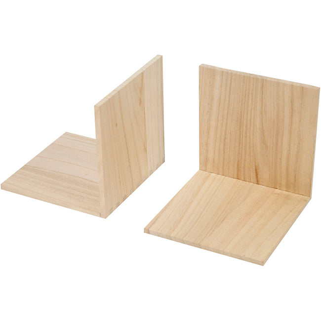 Creotime - Serre-livres Creativ Company bois 15x15x15cm