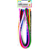 Folia - Fil chenille 50cm diamètre 8mm 10 pièces assorties