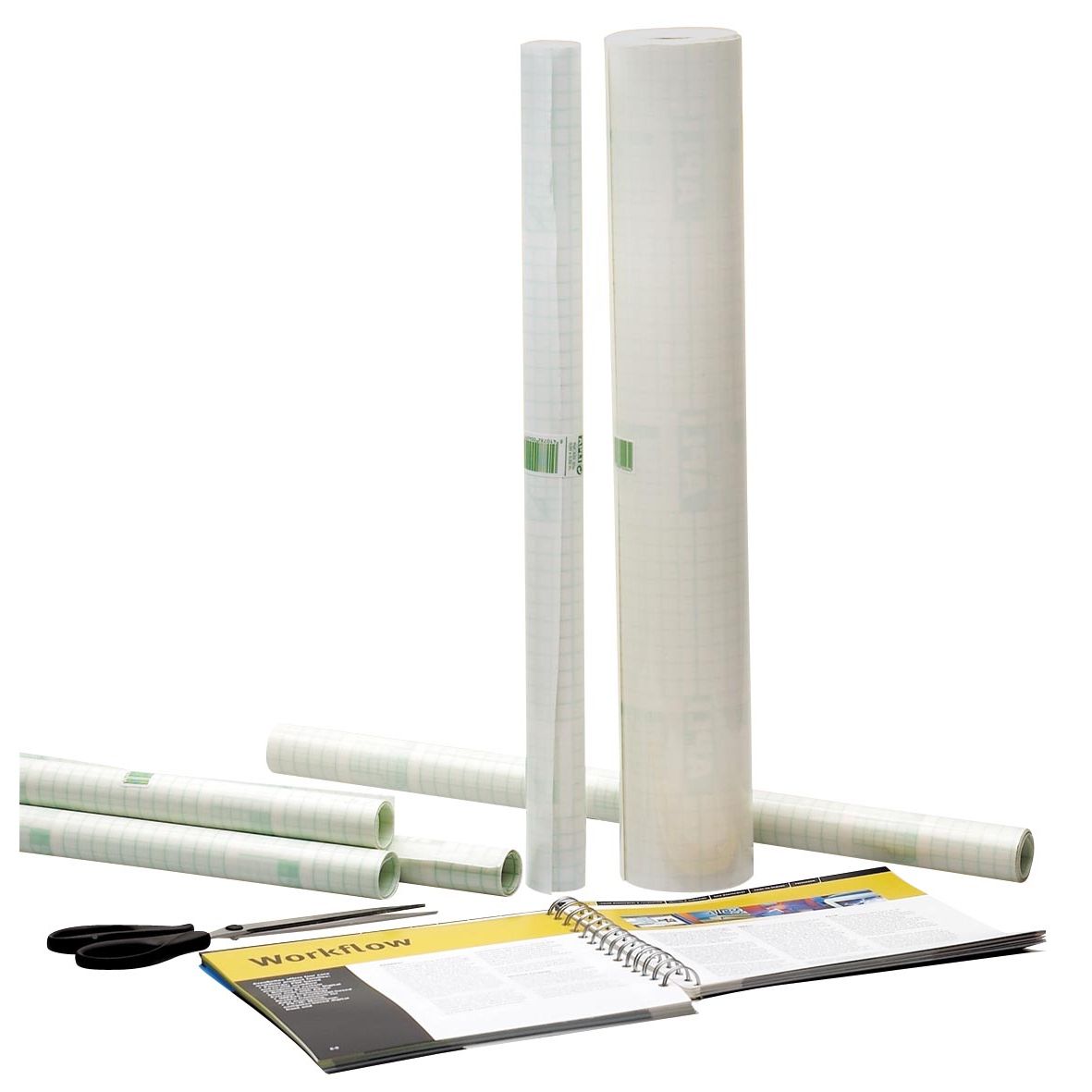 Apli -  zelfklevende plastic op rollen ft 20 m x 0,5 m (80 micron)