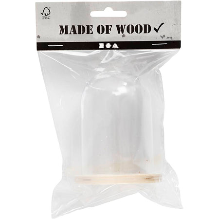 Creotime - Stolp Creativ Company avec socle en bois 9,5cm x 6cm