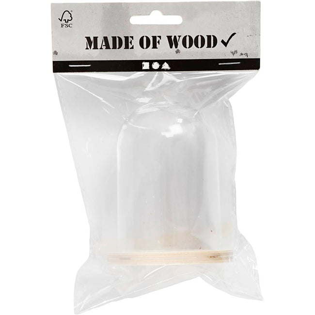 Creotime - Stolp Creativ Company avec socle en bois 9,5cm x 6cm