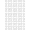 Apli - étiquettes rondes en coffret diamètre 8 mm, blanches, 480 pièces, 96 par feuille (1183)