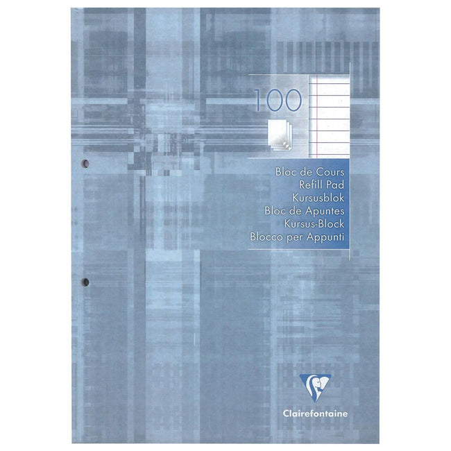 Clairefontaine - bloc de cours bordé avec marge