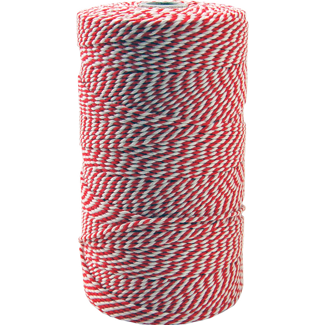 Sendproof® - Cord 320m | Coton | rouge blanc