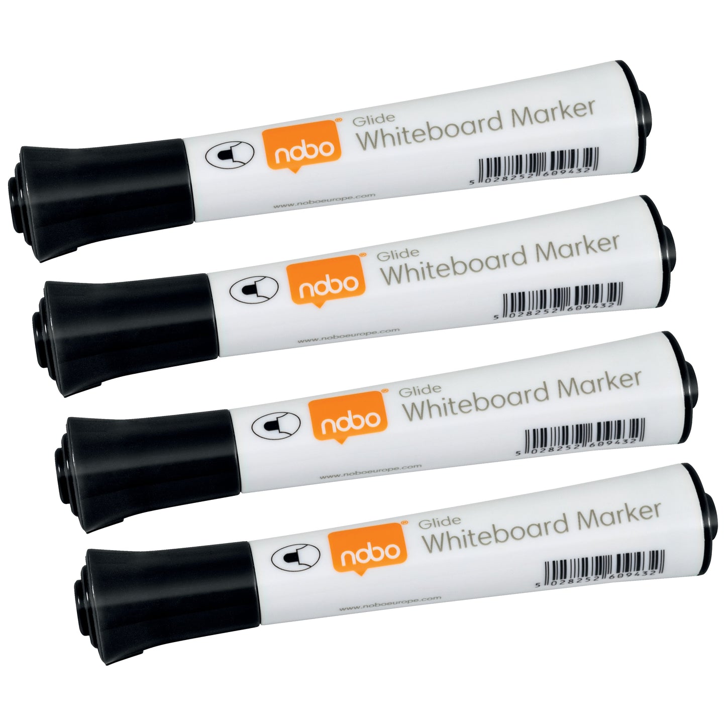 Nobo - Marqueur pour tableau blanc Glide rond noir 2mm