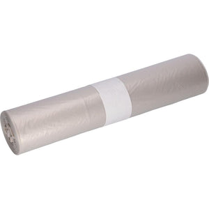 Deiss -   vuilniszak 120 l, ft 70 x 110 cm, transparant, HDPE, rol van 25 stuks