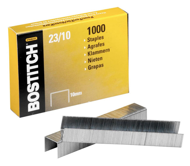 Bostitch -  nietjes 23-10-1M, 10 mm, verzinkt, voor PHD60, B310HDS, HD-23L17, 00540