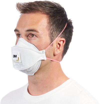 3M -  Aura Comfort Cool Flow stofmasker, FFP3, met ventiel, pak van 2 stuks (afbeelding 2)
