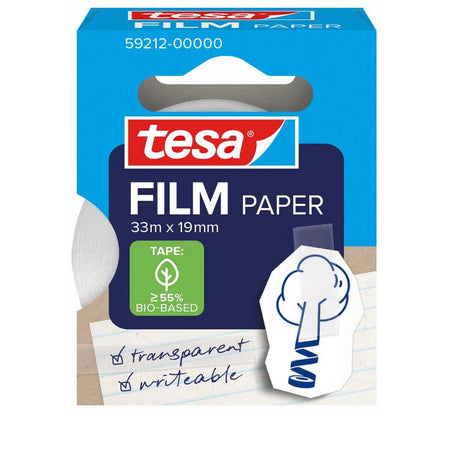 Tesa - Papier film ruban adhésif 19mmx10m