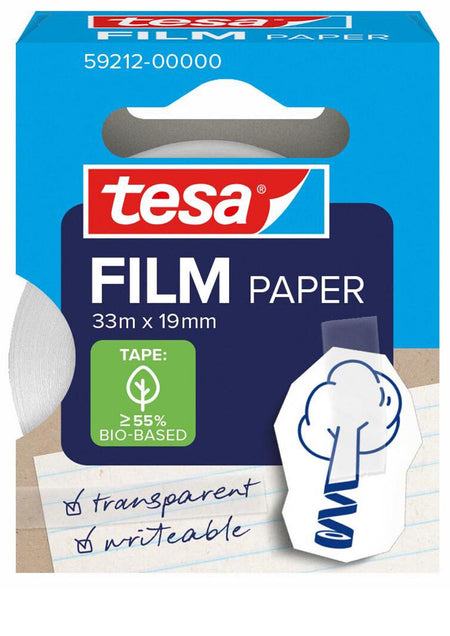 Tesa - Papier film ruban adhésif 19mmx33m