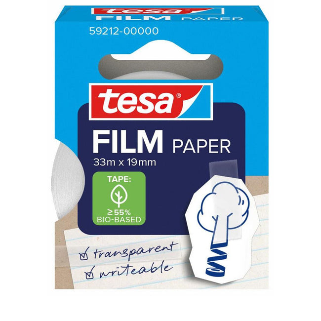 Tesa - Papier film ruban adhésif 19mmx33m