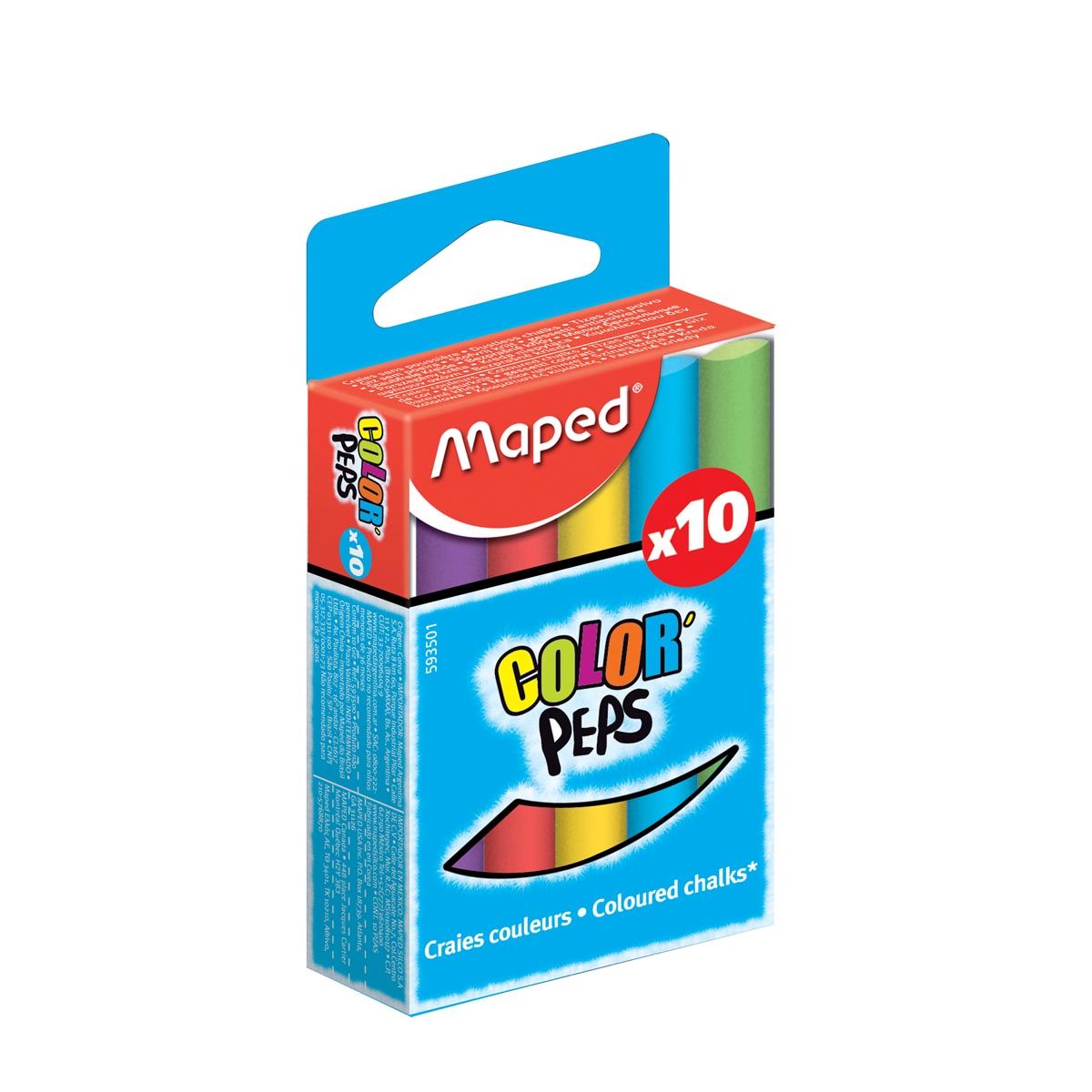 Maped -  krijt geassorteerde kleuren