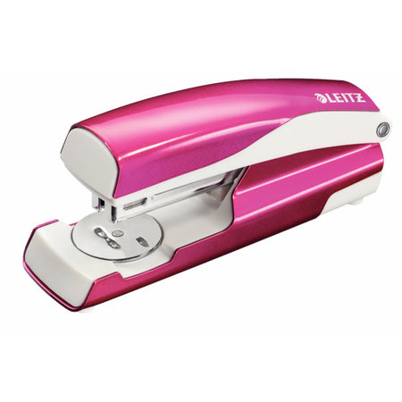 Leitz - Agrafeuse NeXXt WOW 5502, rose métallisé, sous blister