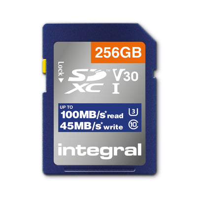 Intégral - Carte mémoire SDHC-XC 256 Go