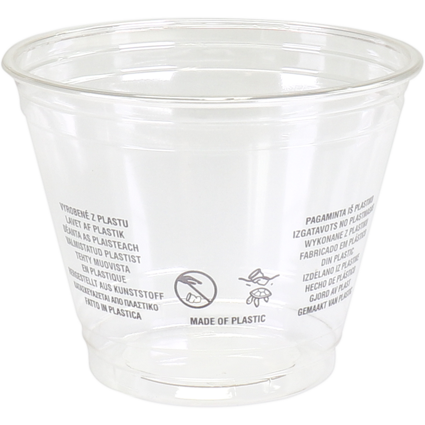 DEPA - | Coupe | Concept 3-en-1 | Animal de compagnie | 270 ml | 75 mm | Transparent 50 pièces