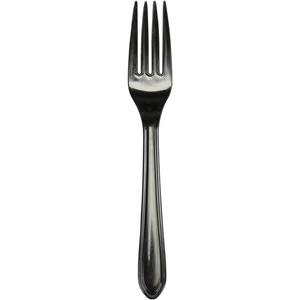Depa -  Vork | reusable | pS | 180mm | zwart | 1000 stuks