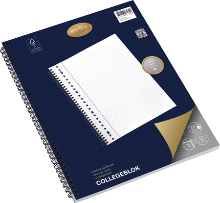 Multo -  collegedictaat ft A4, gelijnd, 23-gaats